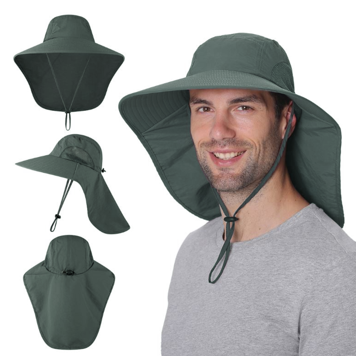 Hat Sun Neck Protective