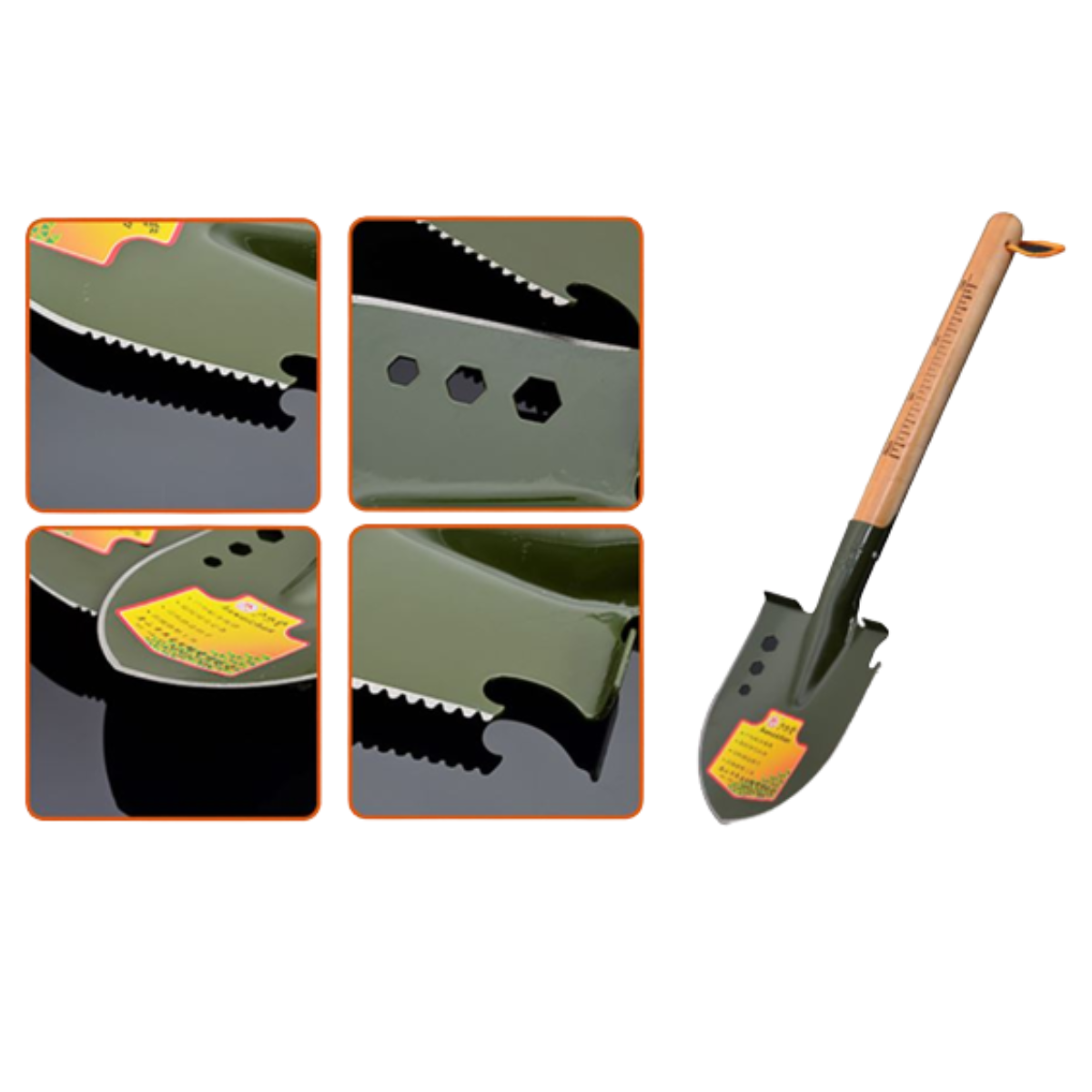 Camping Wooden Shovel
