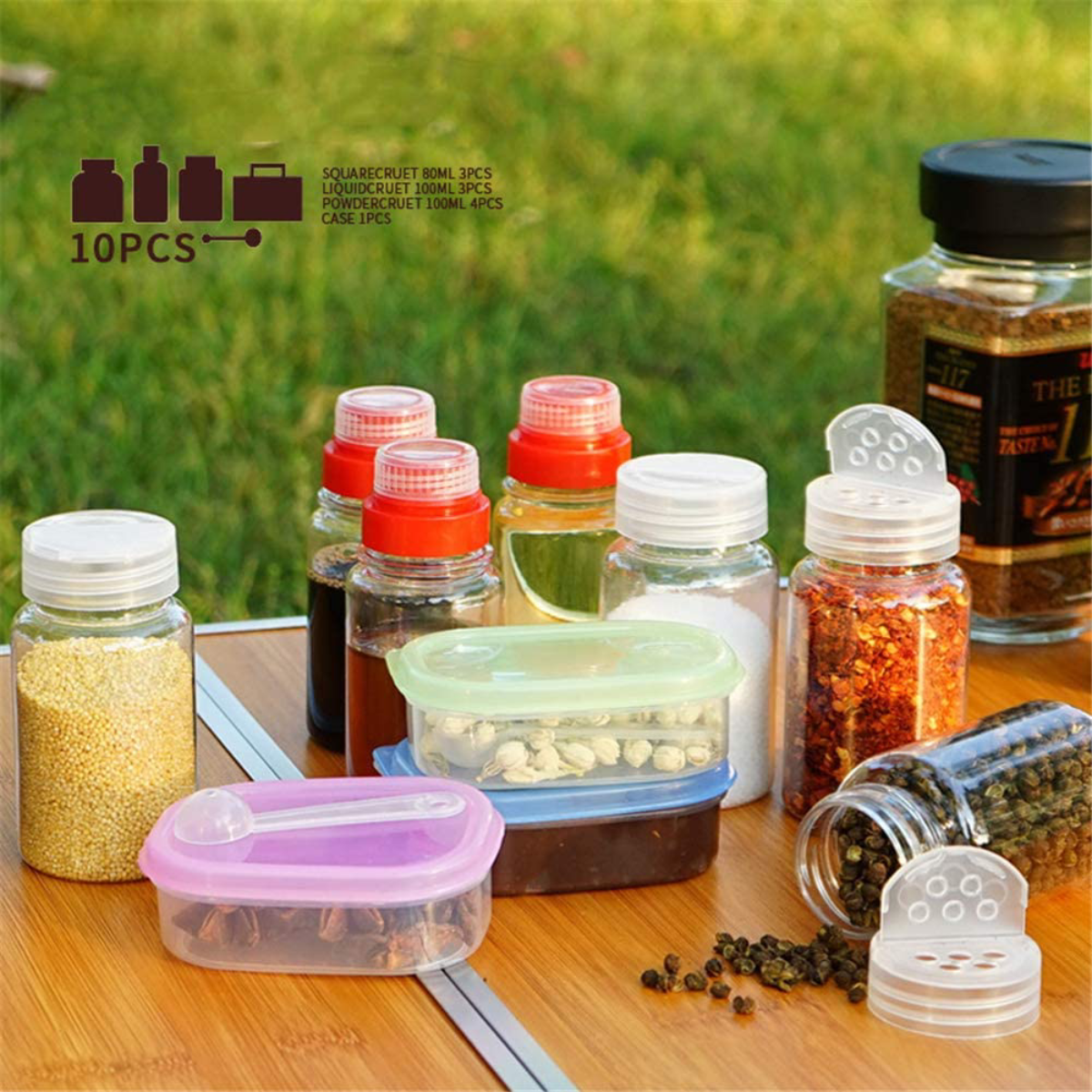Spices Bottle Set Bag