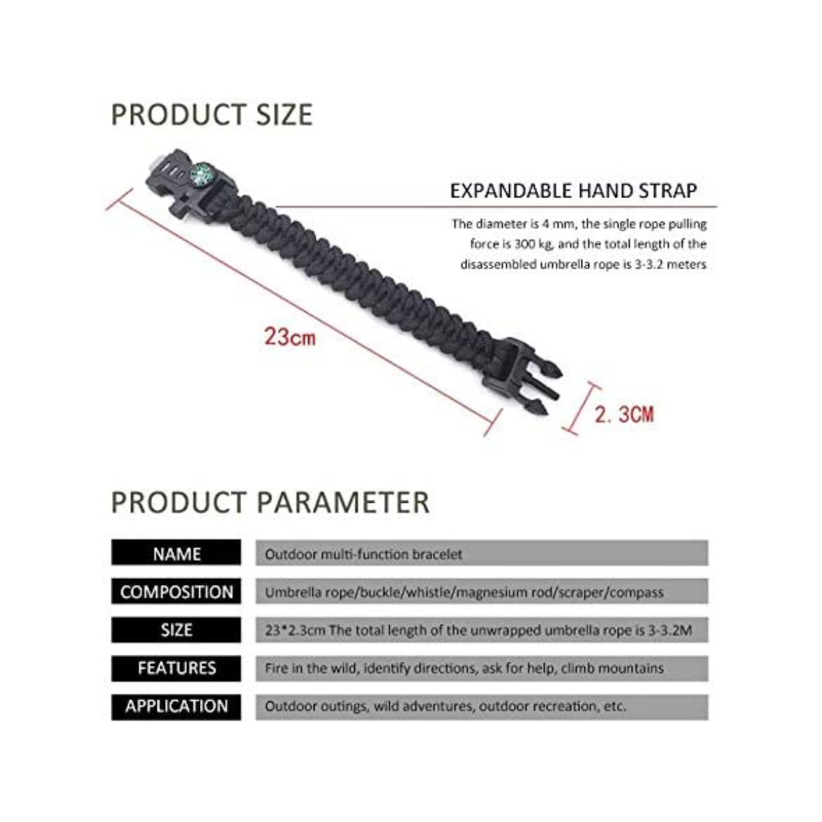 Survival Bracelet