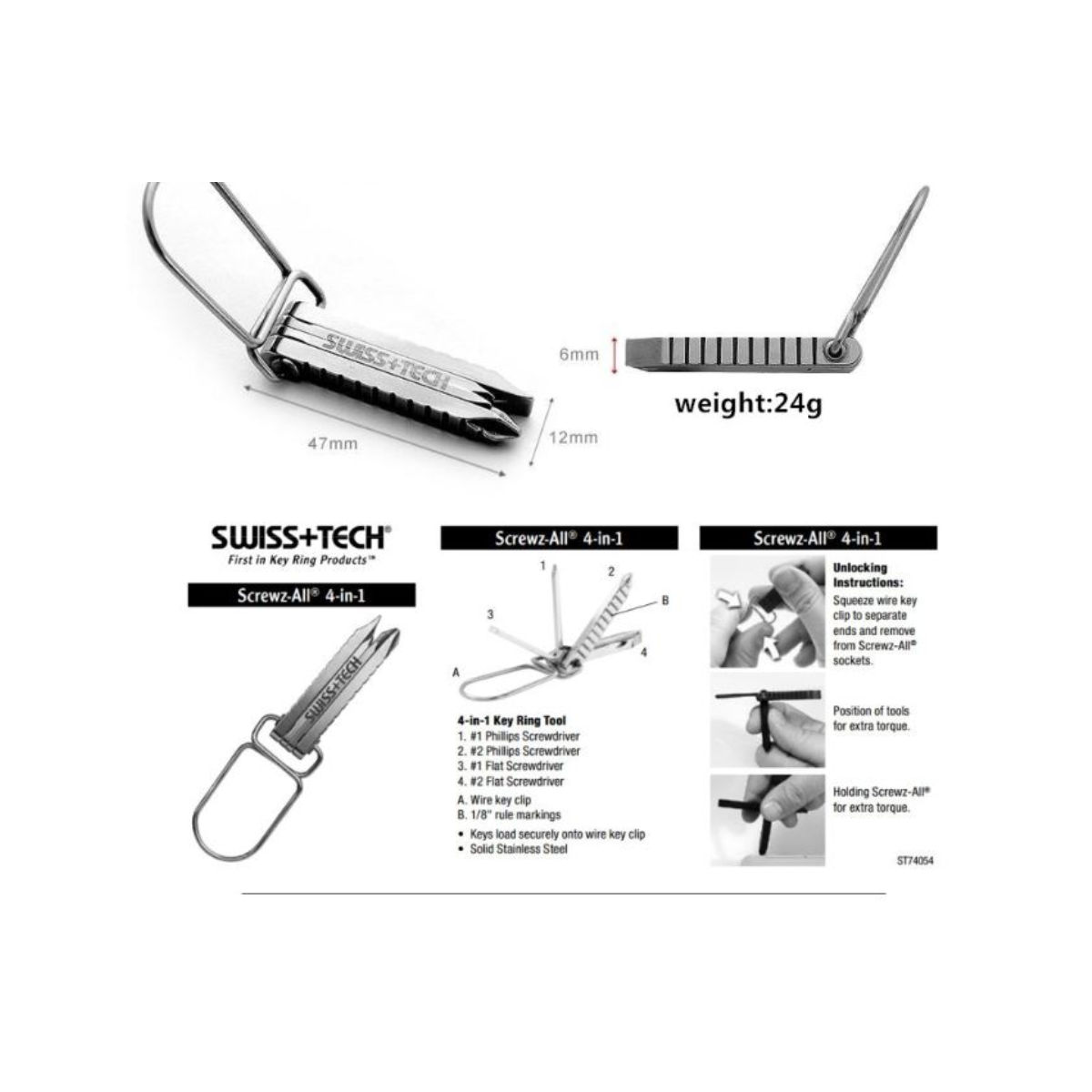 Swiss tech Screwdriver.