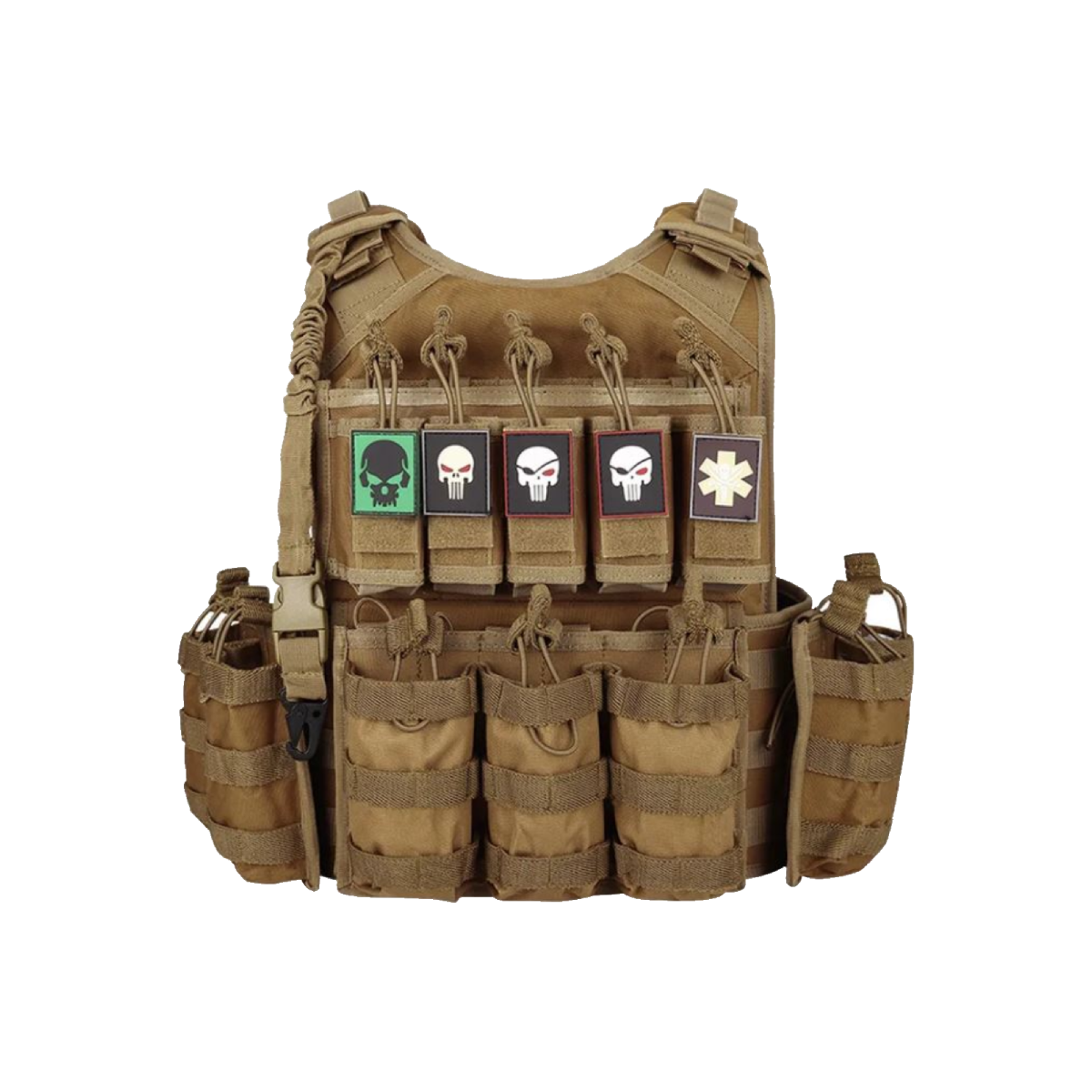 Tactical Vest With MOLLE