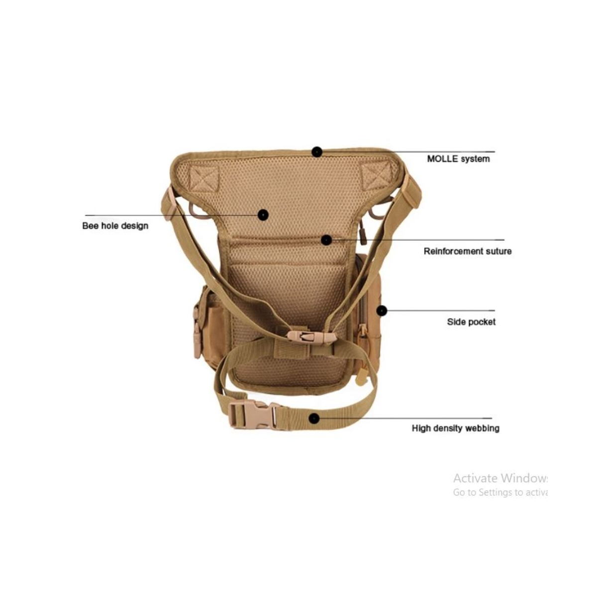 Tactical Waist & Leg Pouch 1